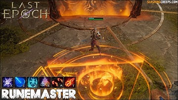 Fire Runemaster Build Last Epoch 1.0, from start to endgame!