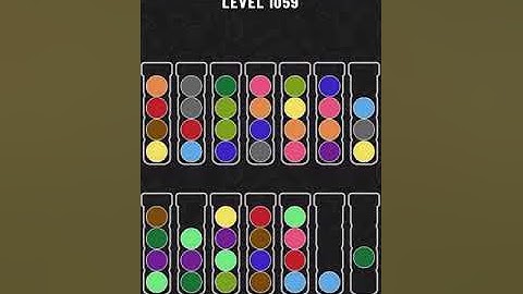 【Ball Sort Puzzle】Level.1059