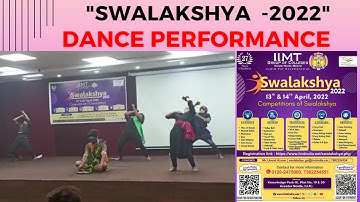 "#SWALAKSHYA -2022"//"Group dance performance"(#iimt GROUP OF COLLEGE