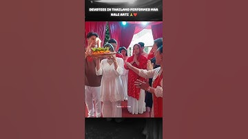 Thailand is worshipping goddess kali with devotion 🙏🕉️ #shorts #maakali #thailand