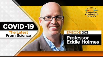 "We predicted this." The Latest from Science with Prof Eddie Holmes