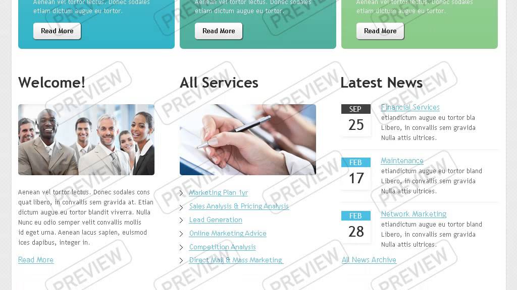 Customer Priority Business Website Template - YouTube