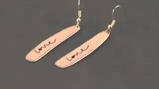 Womens Silver Jewellery - The Message See Through. Jewellery By Robert Young Sculpture.