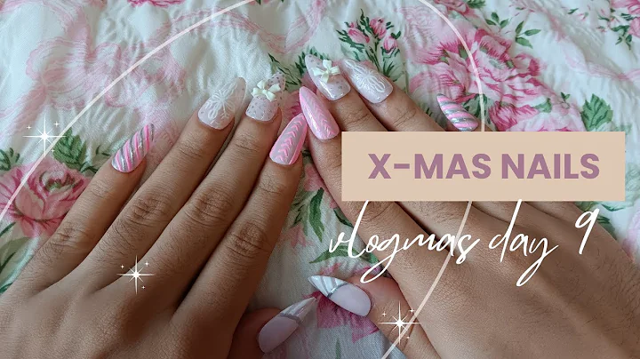 X-mas Nails ◇ DIY nails on a budget ◇ Vlogmas Day 9