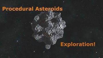 Space Engineers Update 1.062 Procedural Asteroids, Exploration!
