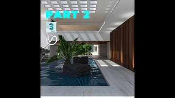 #architect #interiordesign  #3dsmax #vrayfor3dsmax architecture villa modeling for beginners part 2