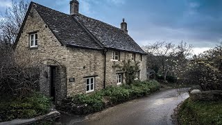 A Sombre Morning Walk in a Cotswold Village | English Countryside