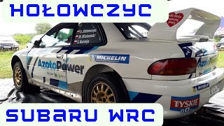 Hołowczyc "Hołek" Subaru Impreza WRC przygotowania do treningu. Mazury Kormoran DAKAR