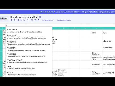 Part 3a - Status of Knowledge Base Articles KPIs