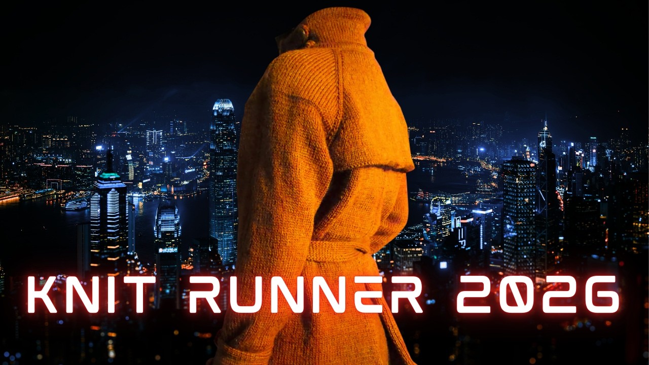 Knitting the Ultimate Cyberpunk Cardigan (How Blade Runner Predicted the Future)