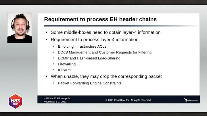 Operational Implications of IPv6 Packets with Extension Headers