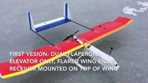 Build Video for diy RC plane, Twin Boom Pusher (RCsean.com)