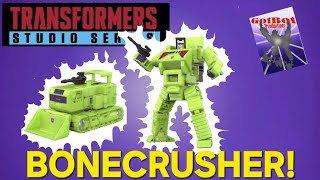 Transformers Studio Series 86 Bonecrusher - GotBot True Review NUMBER 1282