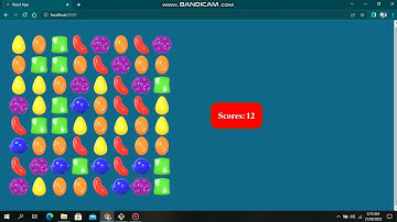 Candy Crush in React | #candycrush #react #game #development