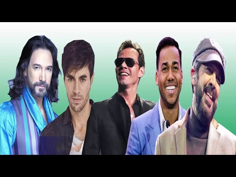 Marc Anthony, Enrique Iglesias, Romeo Santos,Marco Antonio Solis, Juan Luis Guerra Exitos Románticos