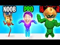 Can We Go NOOB vs PRO vs HACKER In ROPE-MAN RUN!? (MAX LEVEL!)