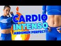 Cardio intenso 30 minutos para eliminar grasa abdominal  haz esta rutina para aplanar tu abdomen