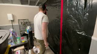 🌿 Nursery & Veg Room Pt. 2 | 🛠️ Black Poly Zipper Wall, 🌱 Prop Setup, & 💨 Dab Commentary 🎙️🔥