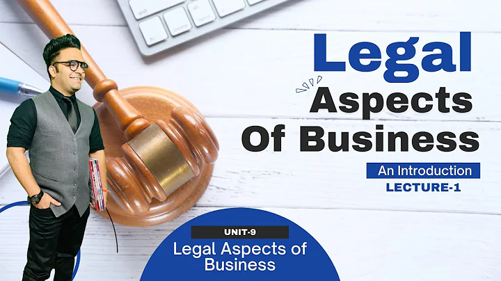 Legal Aspects of Business - An Introduction || Legal Aspects Ugc Net Commerce