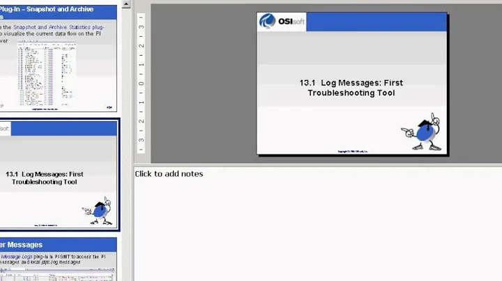 OSIsoft: Suggested PI System Manager routine tasks. v3.4.375