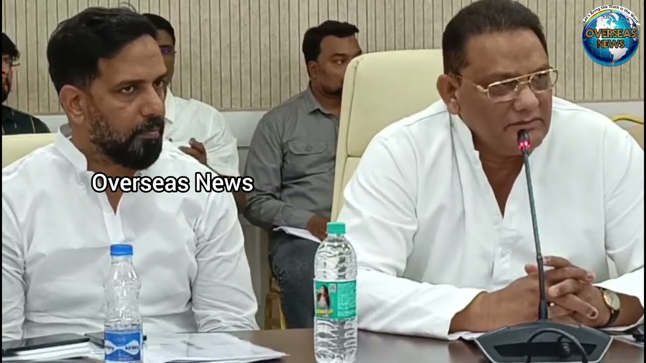 Minister Mohammed Azharuddin Holds Review Meeting With Minorities Department | Overseas News 