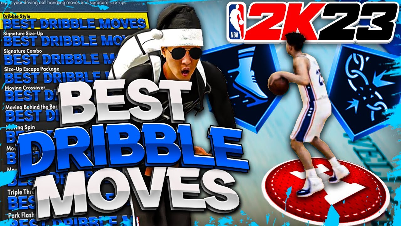 BEST DRIBBLE MOVES NBA 2K23 NEXT GEN & CURRENT GEN! FASTEST DRIBBLE