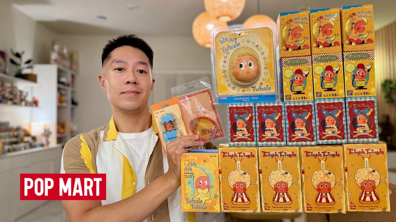 Твинкл Твинкл — звезда шоу!! Распаковка фигурок и плюшевых кулонов из слепых коробок Pop Mart!