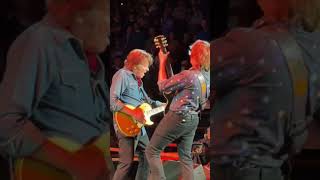 John and Shane Fogerty trading solos on The Old Man Down The Road!
