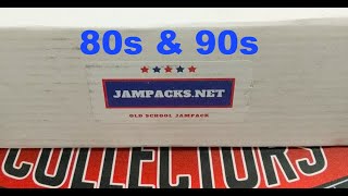 Jampacks.net Old School April 2020 Baseball Card Subscription Box Packs from 80s & 90s 1 HOF Auto!