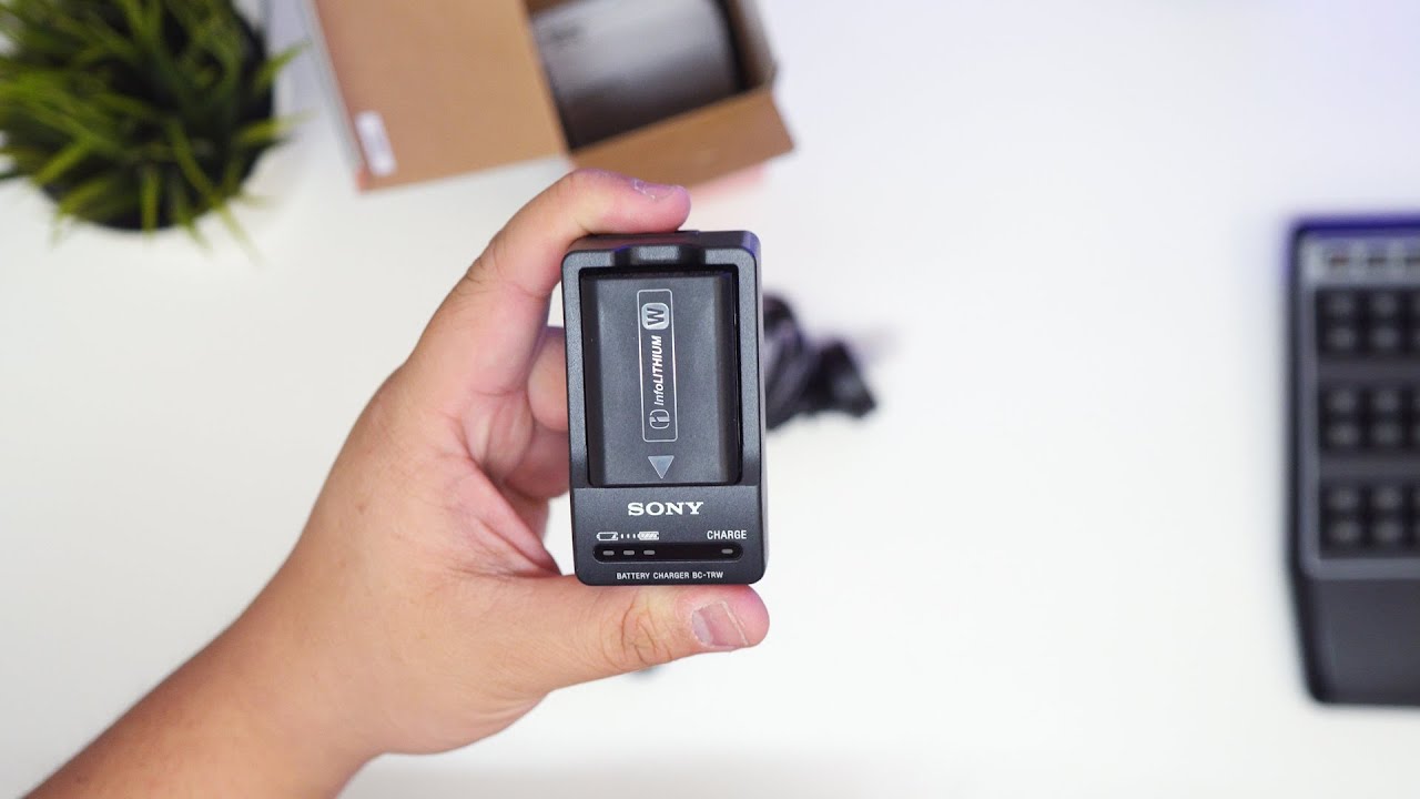 Sony ACC-TRW Travel Charger Kit for NP-FW50 Battery | Unboxing