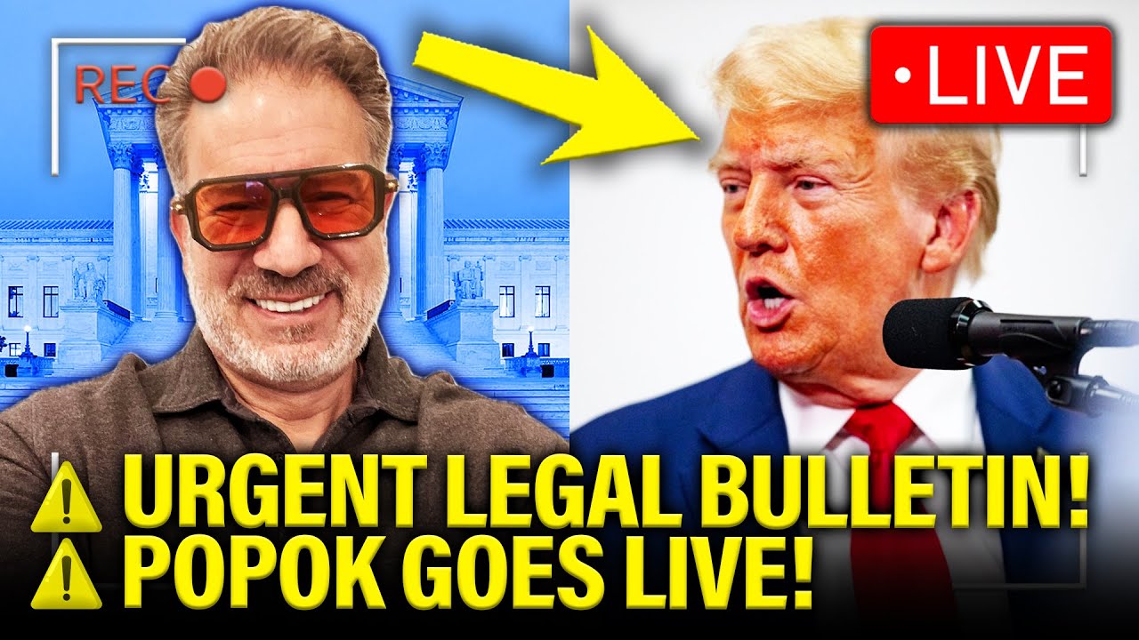 LIVE: Popok Gives URGENT LEGAL UPDATE