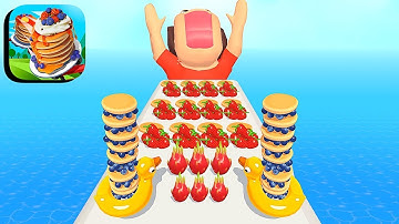 Pancake Run - All Levels Gameplay Android,ios