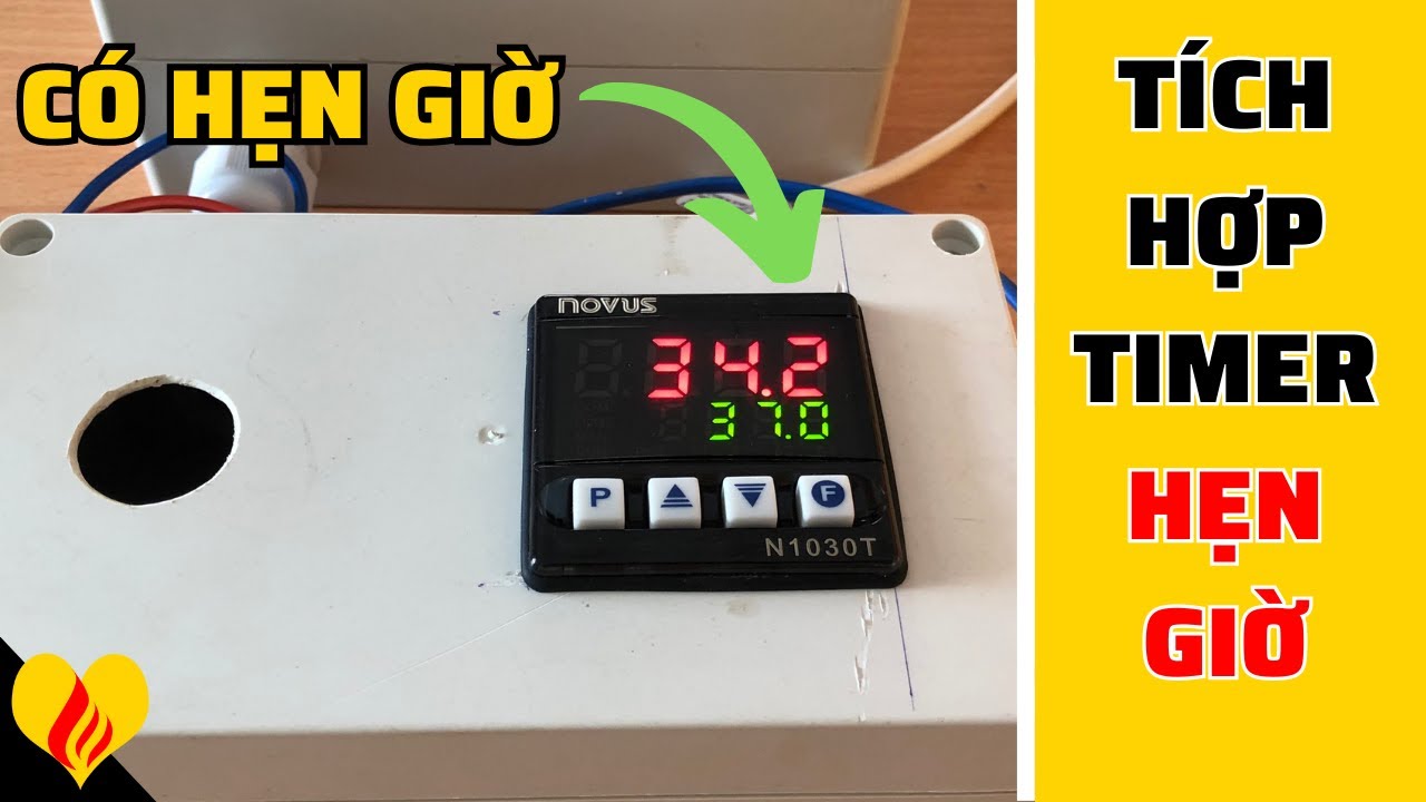 Bộ điều khiển nhiệt độ Này có Timer hẹn giờ | Đừng dùng khởi động từ và ...