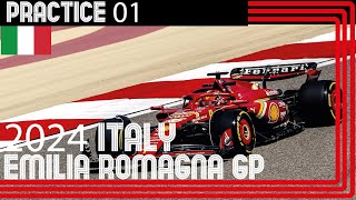 🔴 P1 highlights 2024 italian GP - free practice 01 - #italyGP, #F1, #emiliaromagnaCircuit, #P1,