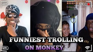 Funniest TROLLING On The Monkey Video App ..😂