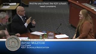 4201 Schools Association Testimony on FY 2026-2027 Executive Budget Elementary & Secondary Education