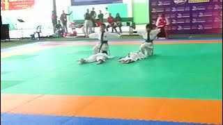 Seni gerak campuran Tarung Derajat @porprov VII Kaltim Berau