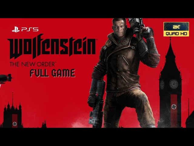 Wolfenstein: The New Order, Full Game, No Commentary, *PS5