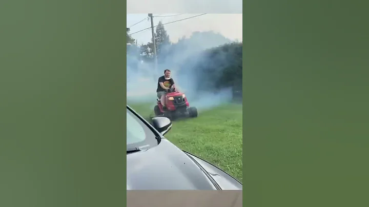 A Smoky Day 🤣😂 | Smoking Mower- The Next Episode #shorts