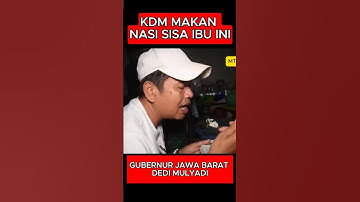 DEDI MULYADI MAKAN NASI SISA IBU INI #kangdedimulyadi #shorts #fyp