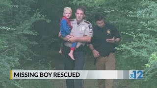 Officers rescue missing boy in Rankin County