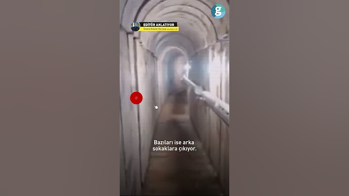 Hamas’ın Gazze tünelleri