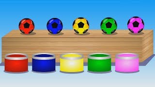 Learn colours with balls | magnetic colour game colors learning videos
color paints for kids children toddlers and babiesthis long-play 10
minute v...