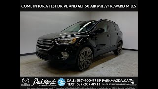 BLACK 2017 Ford Escape SE 4WD SE Review   - Park Mazda Black 2017 Ford Escape Review Park Mazda