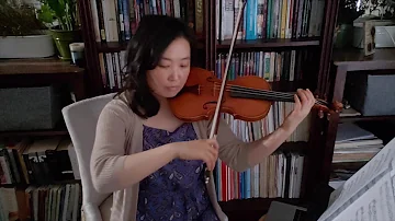 French Folk Song in D major for violin