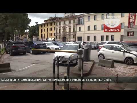 SOSTA IN CITTA', CAMBIO GESTIONE: ATTIVATI PARCOMETRI E PARCHEGGI A SBARRE | 19/11/2025