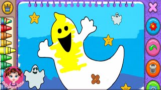 Halloween Coloring Games - Fun Games For Kids - Baby Games Videos screenshot 2