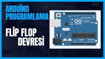 ARDUINO TEMRİN 1: FLİP FLOP DEVRESİ #arduino #arduinoproject #electronic #elektrik