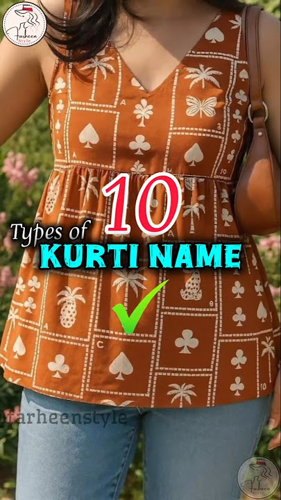 10 Trendy Kurti with Name😍 #farheenstyle #shortsfeed #shorts #kurti #viral #trending #fashion #kurta