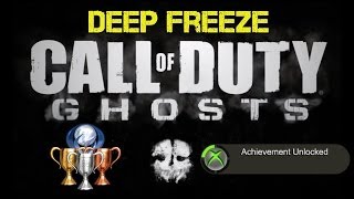 CoD Ghosts "Deep Freeze" Achievement / Trophy Guide | Drop 8 vehicles into ice holes.